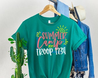 Scout Troop Summer Camp Shirt: Soft Cotton Unisex Fit