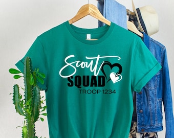 Scout Squad Troop Shirt: Unisex Cotton Tee