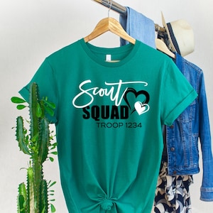 Scout Squad Troop Shirt / Scout Squad Shirt / Scout Troop Shirt