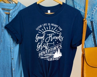 Scout Life Adventures Shirt: Cotton Unisex Troop Tee