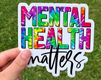 Mental Health Matters Decal/ Window Decal / Window Sticker / - Etsy