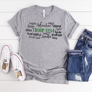 Adjective Troop Shirt