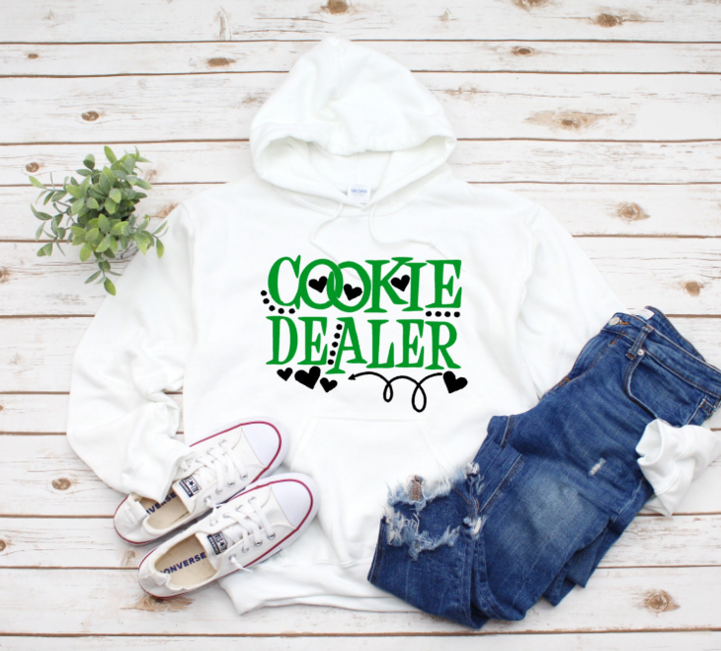Girl Scout Cookie Dealer Hoodie Sweatshirt Etsy Canada