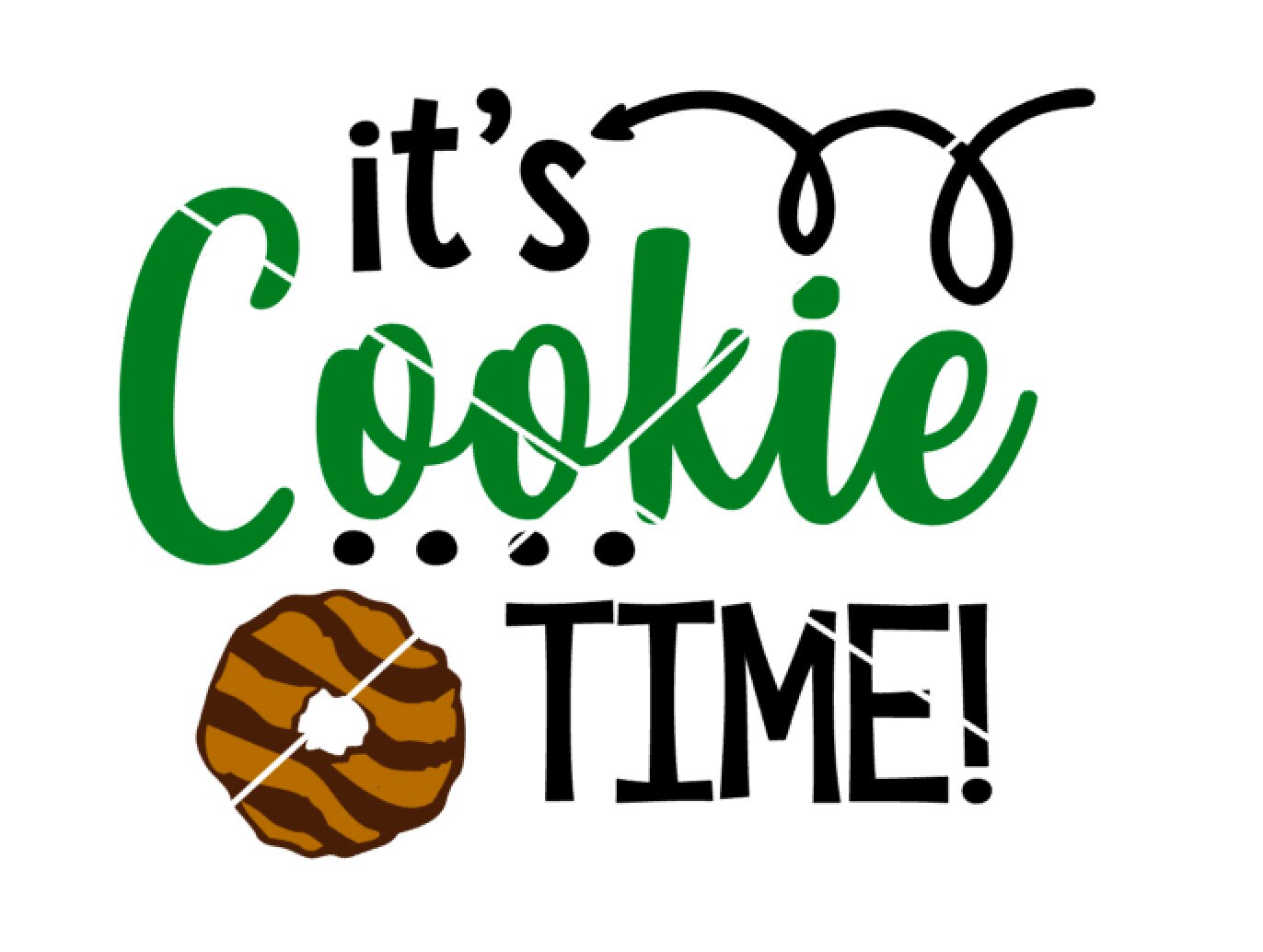 It's Cookie Time SVG Etsy