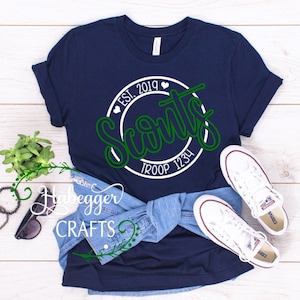 Scout Troop Shirt With Est. Date