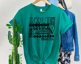 Scout Adjective Troop Shirt