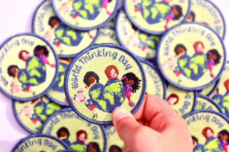 Inclusive World Thinking Day Fun Patch / Girl Scout World Etsy
