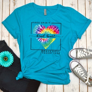 Free Spirit Kind Heart Brave Soul Troop Shirt