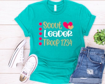Scout Leader Scout Troop Shirt