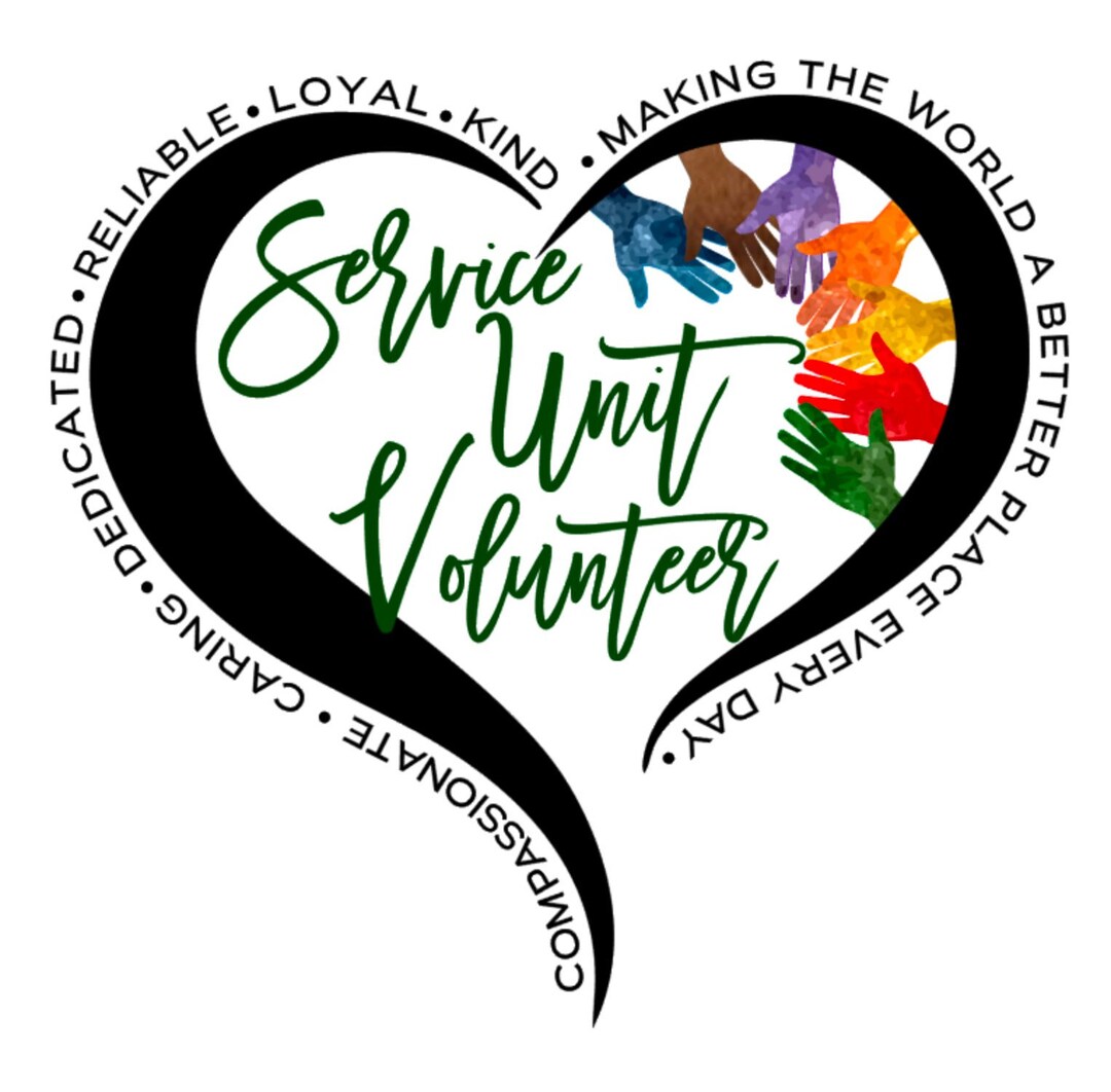 Service Week Svg Service Unit Volunteer SVG / JPEG / PNG File / Service Unit Cut File ...