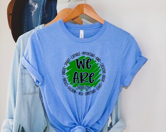 We Are Adjective Scout Troop Shirt: Unisex Cotton Tee