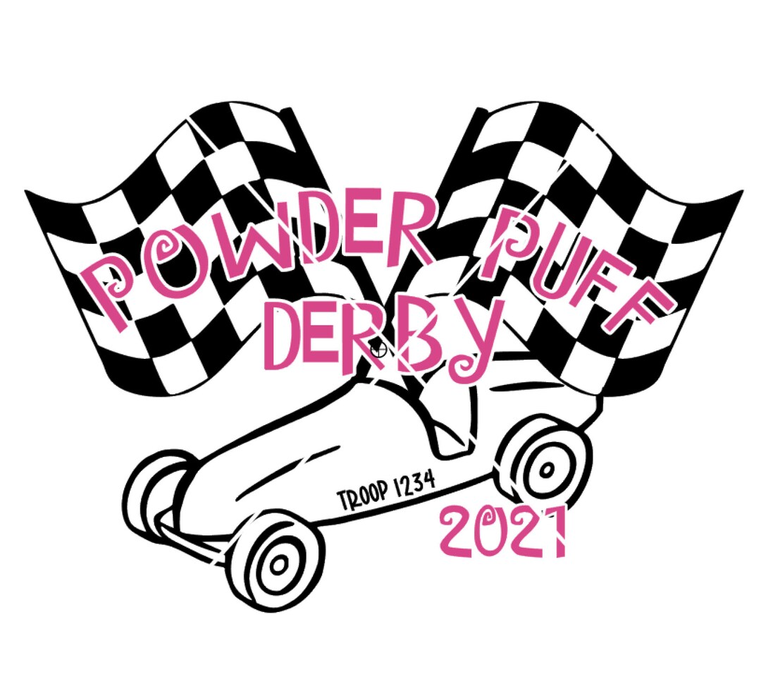 Powder Puff Derby SVG / Scout Powder Puff Derby / Scout Derby Etsy