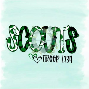 Polka Dot Scouts SVG / Scout Troop SVG / Polka Dot Scouts