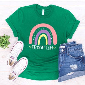 Rainbow Scout Troop Shirt