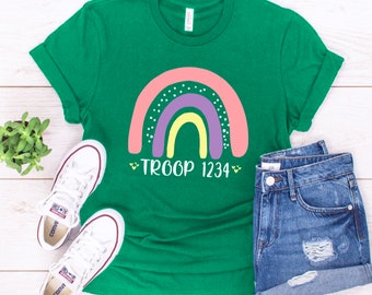Rainbow Scout Troop Shirt
