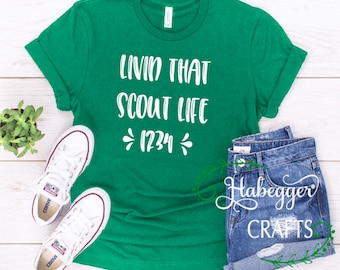 Livin That Girl Scout Life Troop Shirt