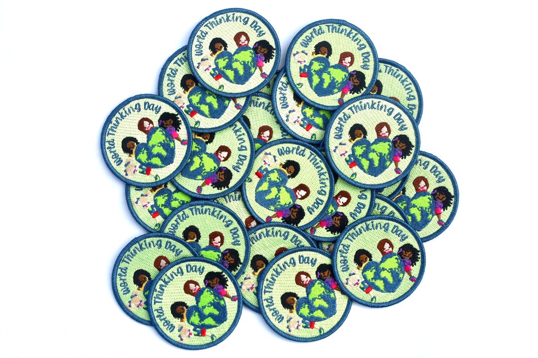 Inclusive World Thinking Day Fun Patch / Girl Scout World Thinking Day
