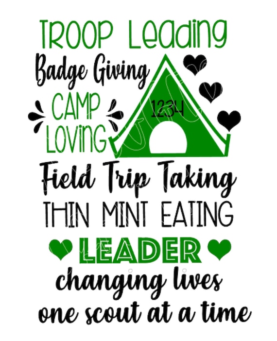 This Leader Loves Her Scouts SVG