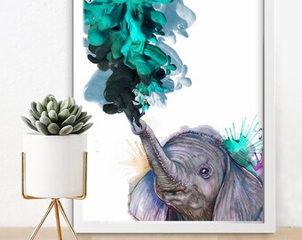 baby elephant decor stuff