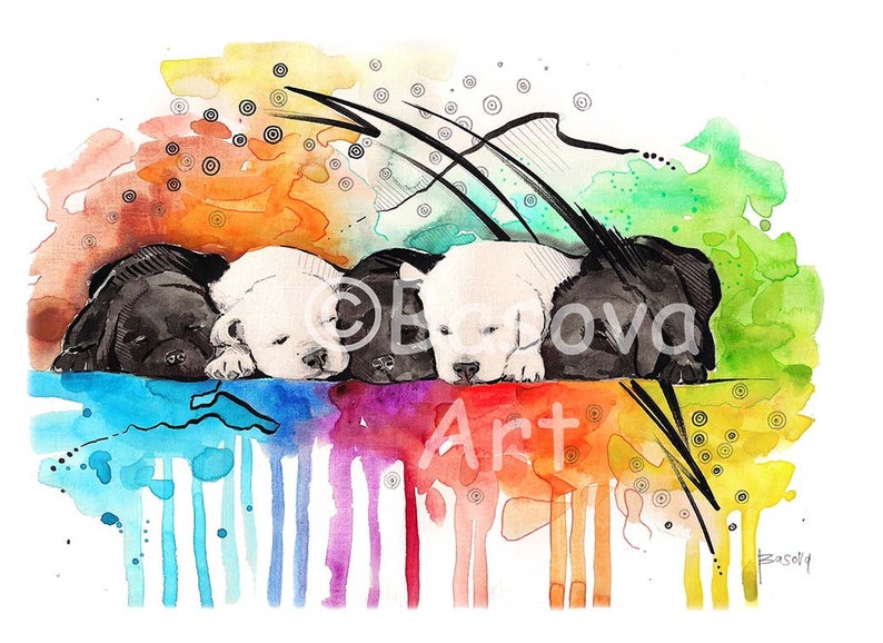 Puppy Nursery Art Puppy Nursery Decor Dog Wall Art Nursery Etsy