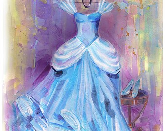 cinderella dress drawing