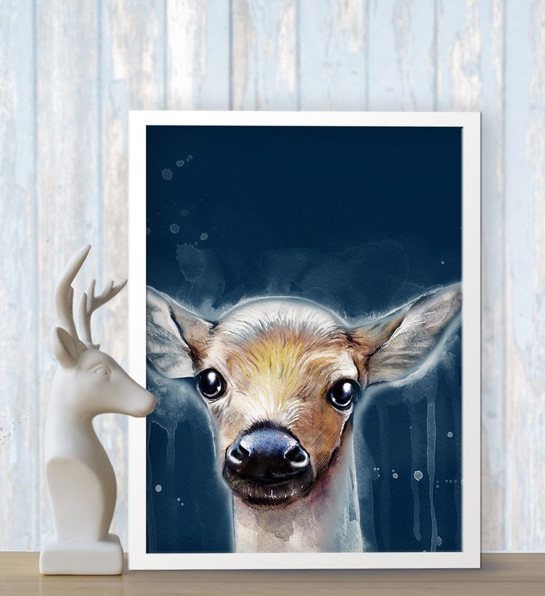 Deer Nursery Decor Nursery Decor Boy Woodland Nursery Decor Etsy