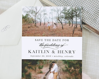 printable save the date template, save the date postcard, save the date photo card, add your own photo and text in TEMPLETT