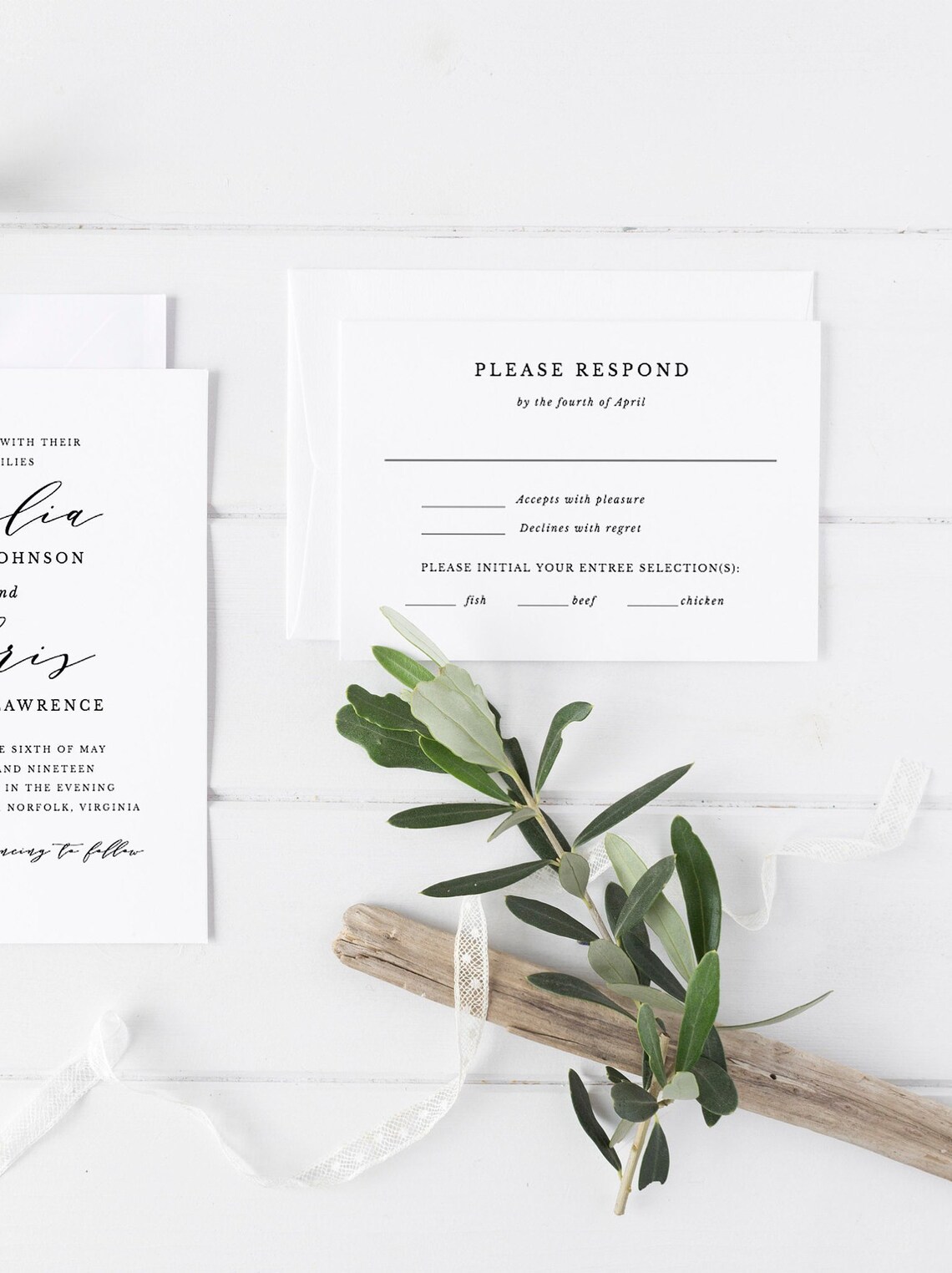 Printable Calligraphy Wedding Invitation Template Wedding - Etsy