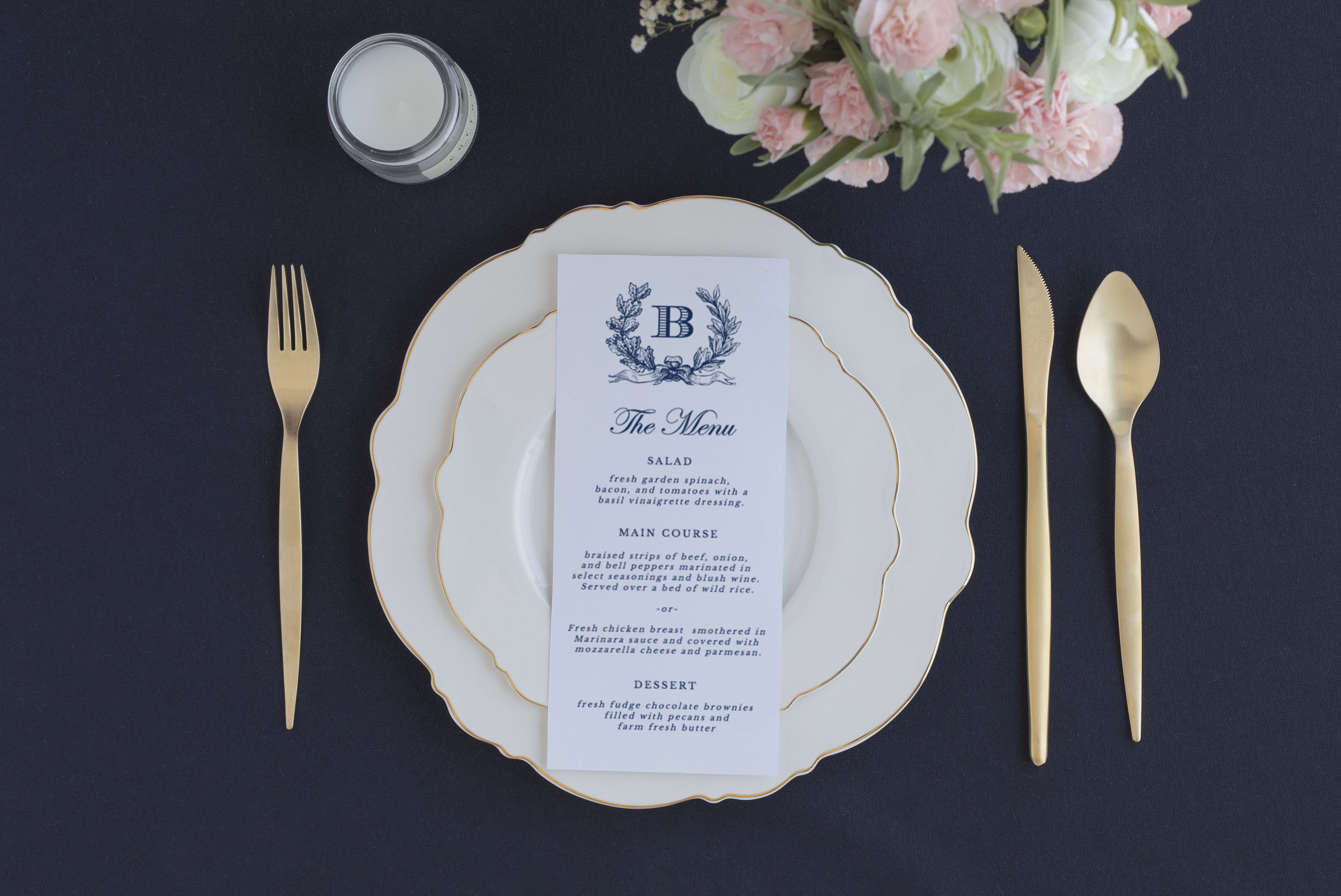 Wedding Menu Template Wedding Menu Printable Wedding Menu | Etsy