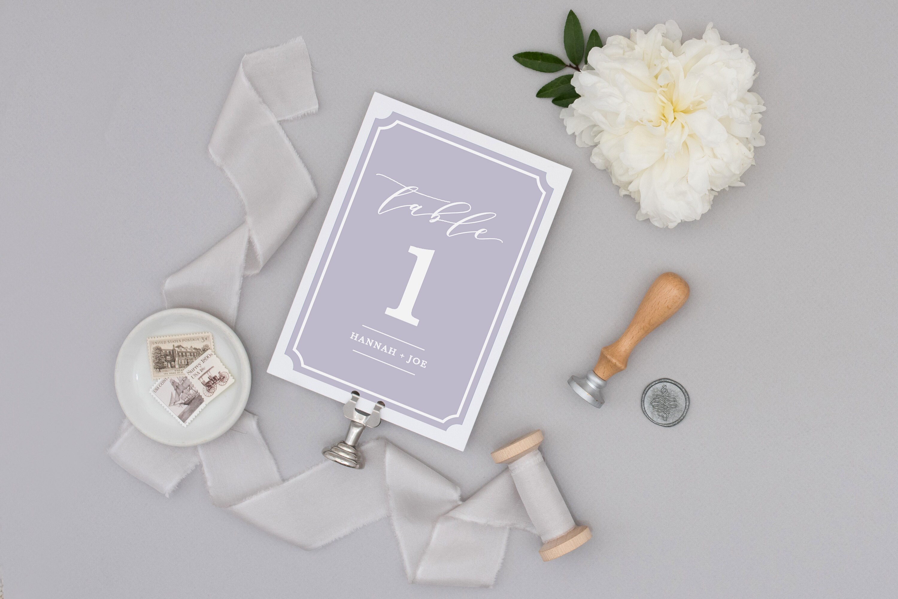 Wedding Table Numbers Printable Table Numbers Template | Etsy