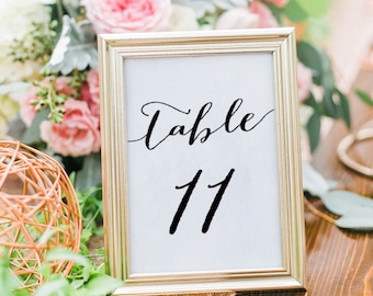 Table Numbers Printable, Table Numbers, Wedding Table Numbers, Printable Table Numbers, Wedding Table Numbers Printable, Instant Download