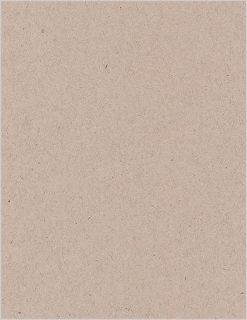 Brown Kraft Cardstock BULK 125 Pack 120lb. For Etsy