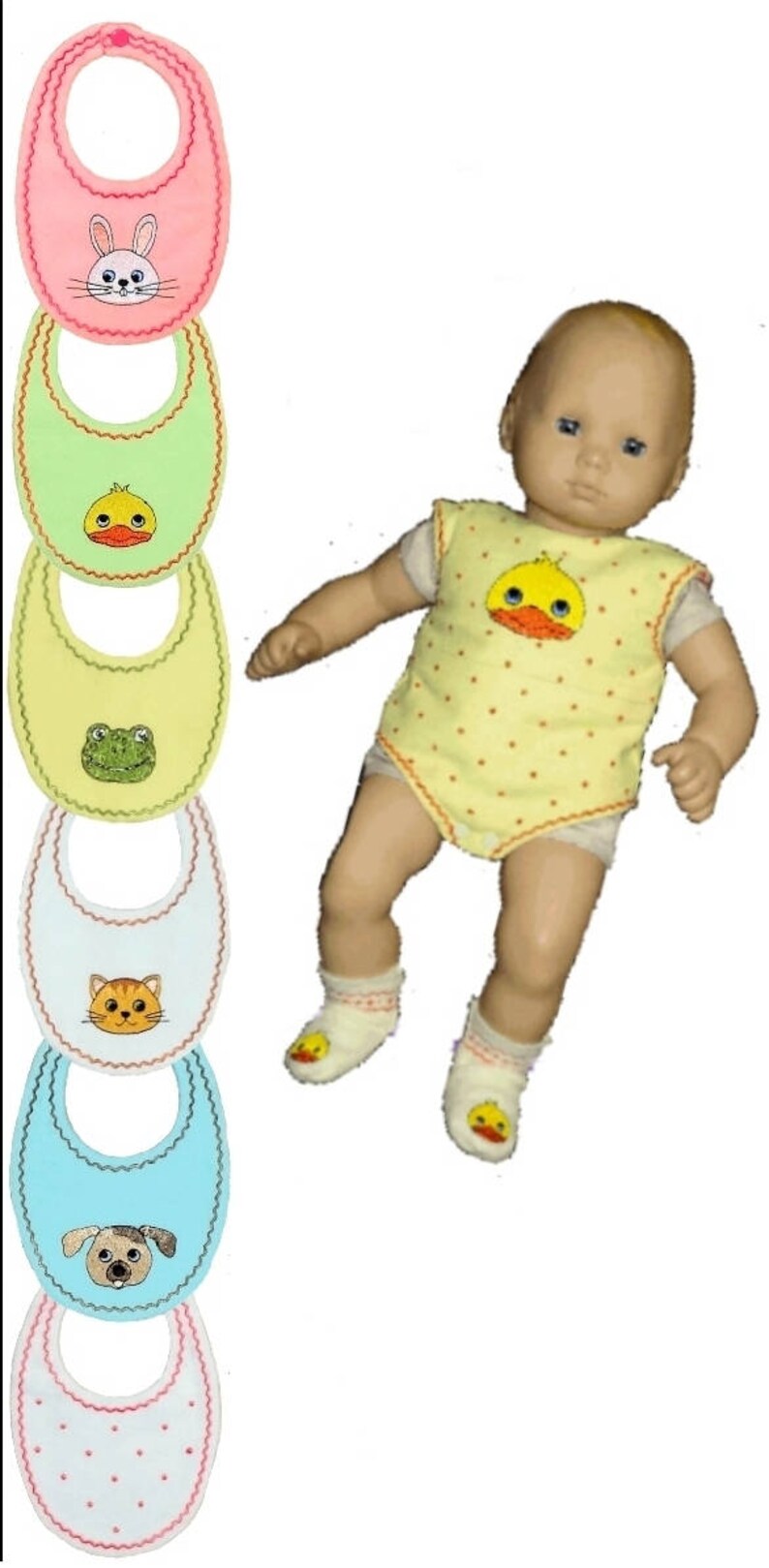 Bitty Baby Layettefits 1315 Baby Dolls D013..in the Hoop