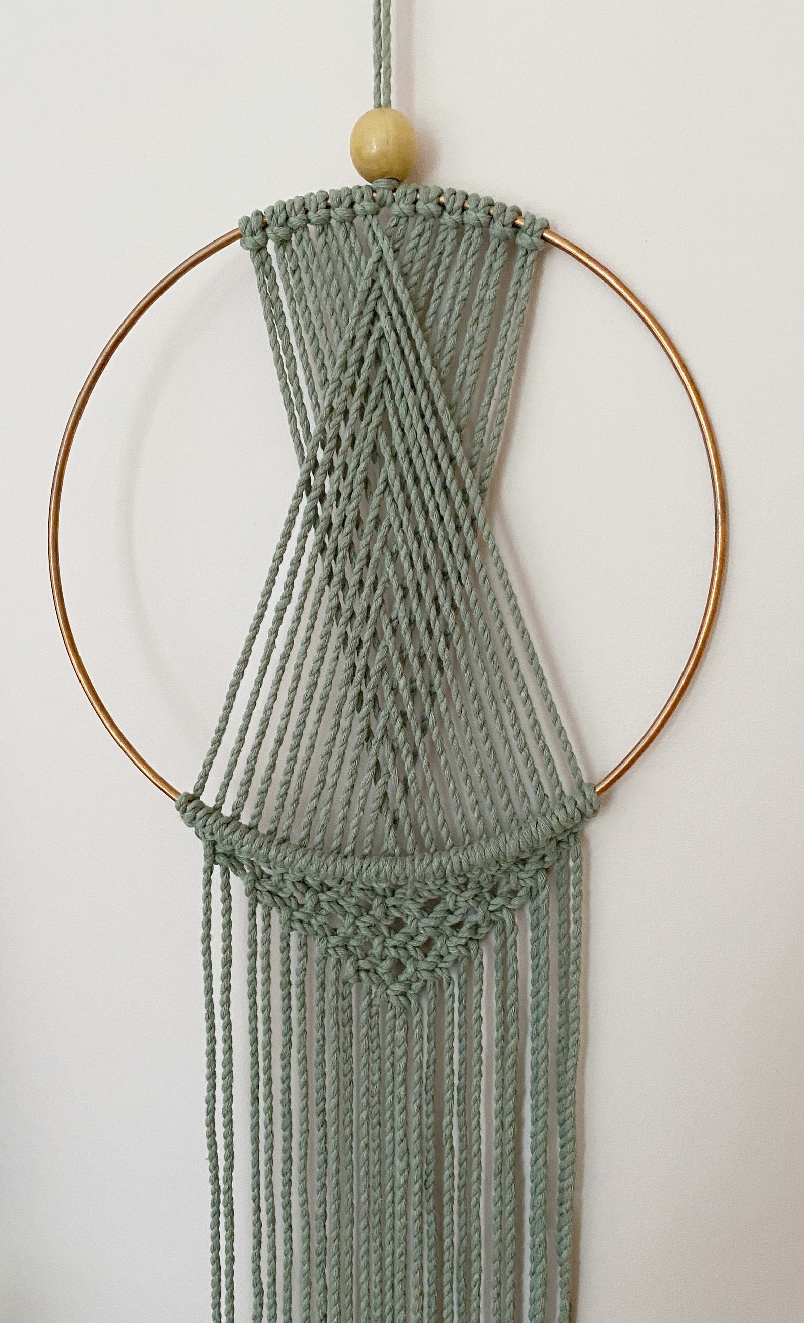 Wall Hanging Macrame Hoop Etsy