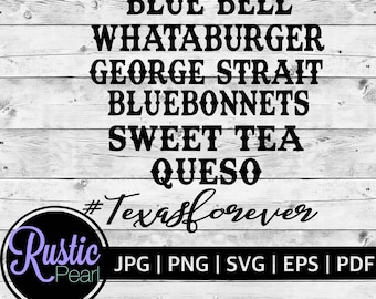 Texas Pride SVG | Texas Forever Design (Digital Download)
