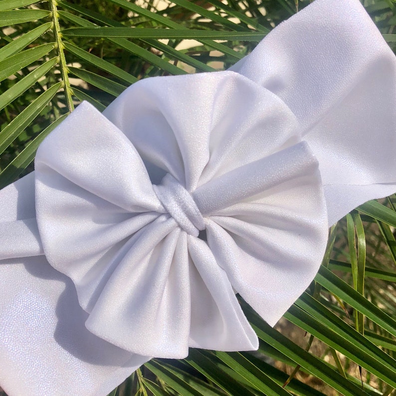 Floppy bow headband