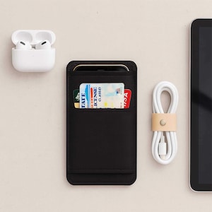 Fairphone Sleeve with Card Holder – Fits Fairphone 6, 5, 4, 3 – Padded Phone Pouch, Custom Size Available image 1