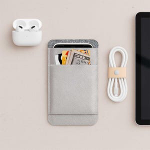 Slim Phone Sleeve – Handmade Vegan Case Compatible with iPhone 17 / 16 / 15 / 14 / 13 / SE (Air, Pro, Max, Plus, Mini), Samsung & Pixel