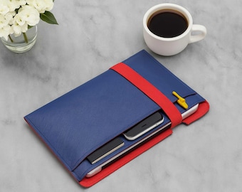 Funda para portátil MacBook con bolsillo – Compatible con MacBook Air, Pro y Neo de 13 a 16 pulgadas.