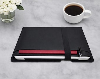 Funda protectora para portátil MacBook con bolsillo – Para MacBook Air, Pro y Neo de 13 a 16 pulgadas