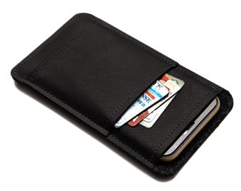 Nothing Phone Sleeve / Cover fatta a mano con porta carte per Nothing Phone 2a Plus, 2, 1, CMF. Dimensioni personalizzate per Nothing Phone con custodia