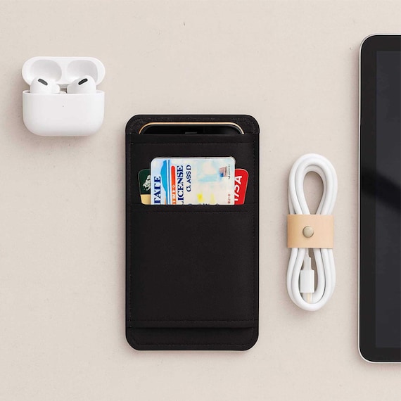 card sleeve for phone Gecko Travel Tech Credit cardholder - Dog Paw Big - Phone Holder (DOG PAW or transit pass with ease Limvory Phone Wallet Stick On,
