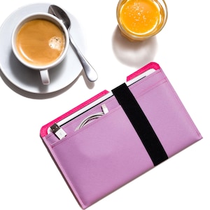 Funda hecha a mano para Remarkable Paper Pro/Remarkable 2/Remarkable 1: funda vegana para tableta con fieltro acolchado y cierre de banda elástica