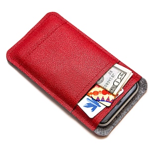 Nothing Phone Sleeve | Custom Cover with Card Holder for Nothing Phone 2a Plus, 2, 1, CMF. Custom Size For Nothing Phone with Case
