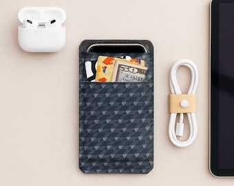 Slim Phone Sleeve – Handmade Vegan Case Compatible with iPhone 17 / 16 / 15 / 14 / 13 / SE (Air, Pro, Max, Plus, Mini), Samsung & Pixel