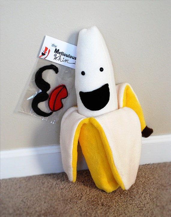 stuffed banana plush
