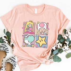 Princess Peach Mario Shirt, Its Peach Time Shirt, Super Mario Shirt ...