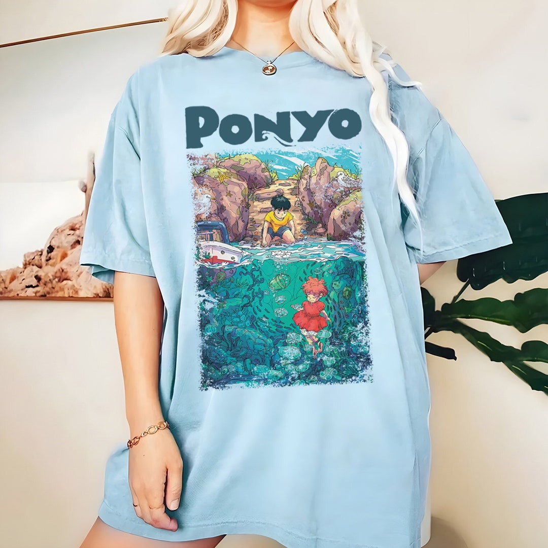 Comfort Colors Ponyo Sosuke T-shirt Goldfish Ponyo Ghibli - Etsy