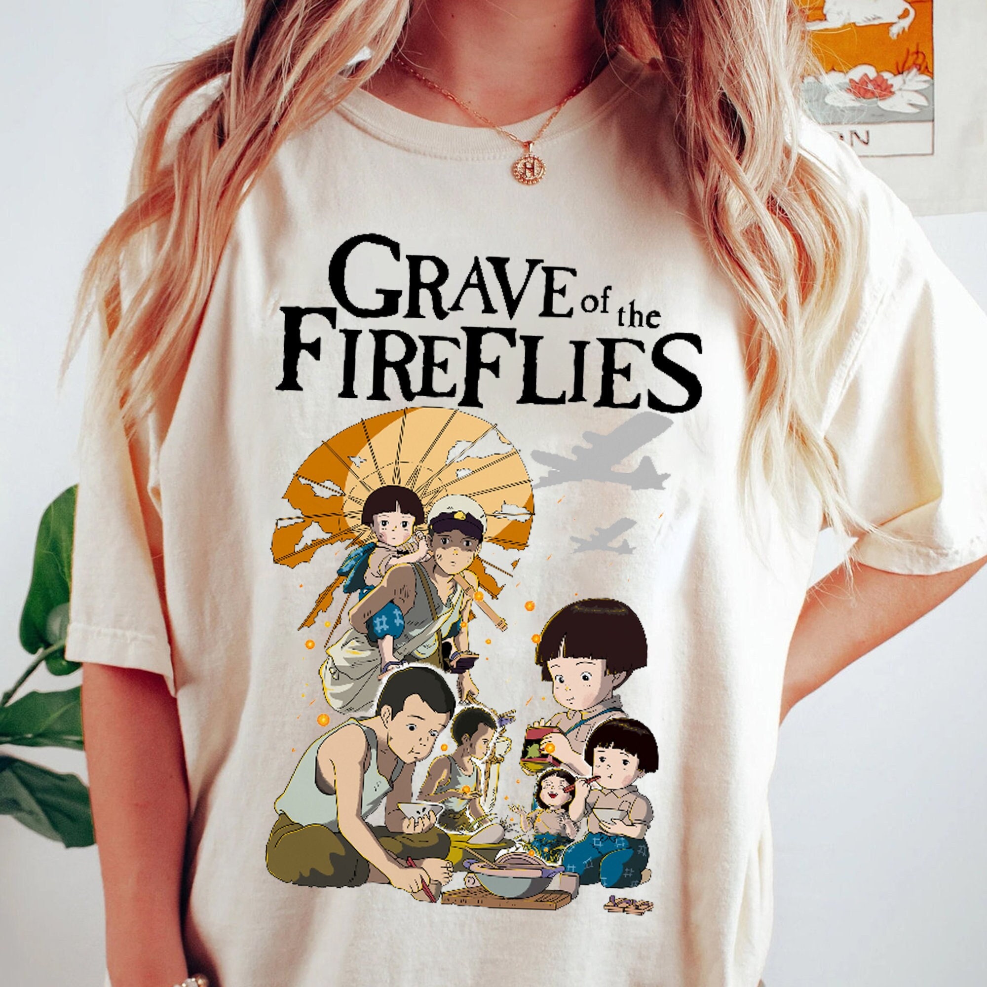 GRAVE OF THE FIREFLIES Poster for Sale by nesvaclaire