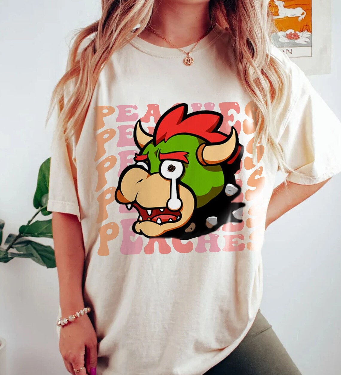 Bowser Crying Princess Peaches Shirt Its Peach Time Shirt - Etsy